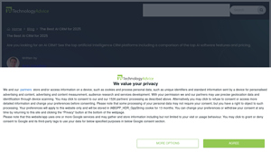 Screenshot of The Best AI CRM for 2025 - TechnologyAdvice
