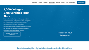Screenshot of Enterprise CRM - Slate - Technolutions