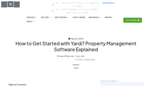 Screenshot of What is Yardi? A Guide to Property Management Software
