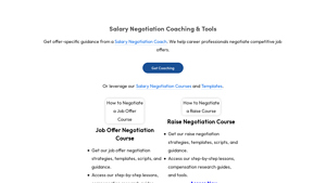 Screenshot of Total Compensation Calculator - The Salary Negotiator