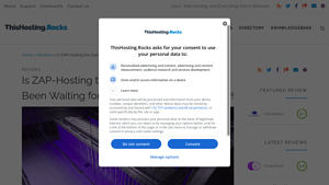 Screenshot of Is ZAP-Hosting the Game-Changer You've Been Waiting for? Our ...