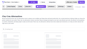 Screenshot of Clay Crm Alternatives Tools - Productivity Apps Review
