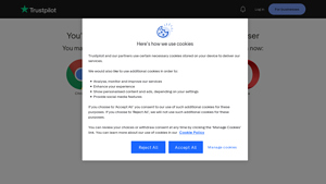 Screenshot of Read Customer Service Reviews of bisecthosting.com - Trustpilot