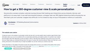 Screenshot of How to get a 360-degree customer view & scale personalization