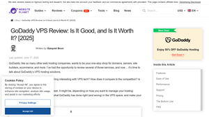 Screenshot of GoDaddy VPS Review: Is It Good, and Is It Worth It? [2025]