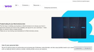 Screenshot of Official WooCommerce Hosting