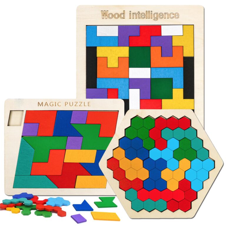 Featured image for wooden puzzle - Amazon.com: NAODONGLI Wooden Puzzles ...