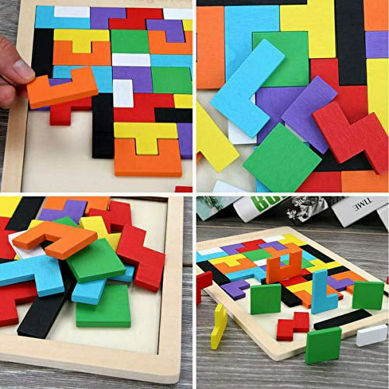 Featured image for wooden puzzles - 40 Piece Wooden Brain Teaser Puzzle ...