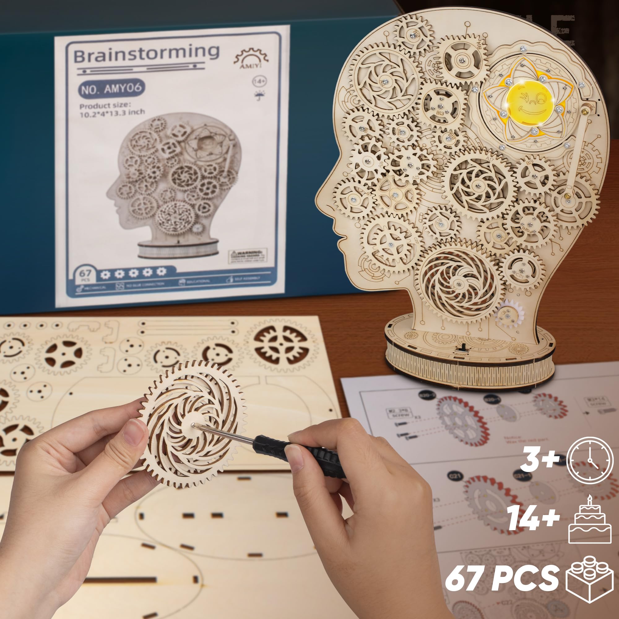 Featured image for wooden puzzles for adults - 3D Wooden Brainstorming Puzzles ...