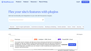 Screenshot of Crm Plugins - WordPress.com