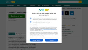 Screenshot of SANTYL* Ointment calculator 3.1.0.0 Free Download