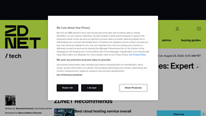 Screenshot of The best cloud hosting services for 2025: Expert tested - ZDNET