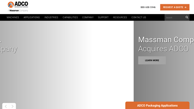 ADCO Packaging Machinery Company | Packaging Machinery ...