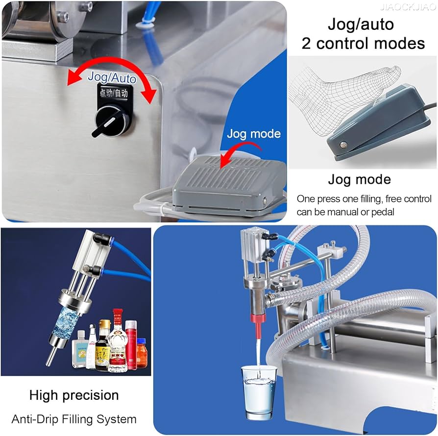 Illustrative example of automatic bottle filling equipment from Google Search