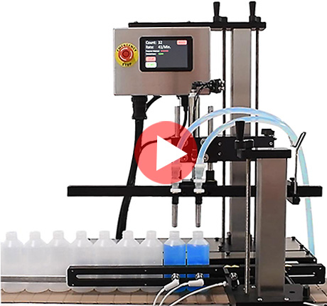 Illustrative example of automatic bottle filling equipment from Google Search