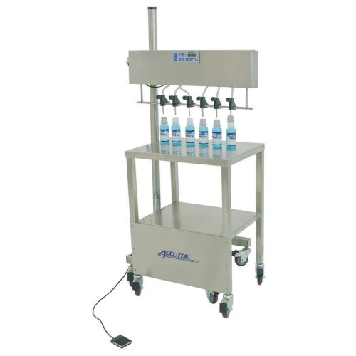 Illustrative example of automatic bottle filling equipment from Google Search