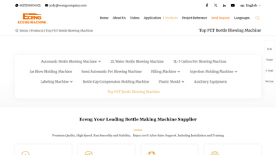 China Top PET Bottle Blowing Machine Manufacturers Suppliers ...