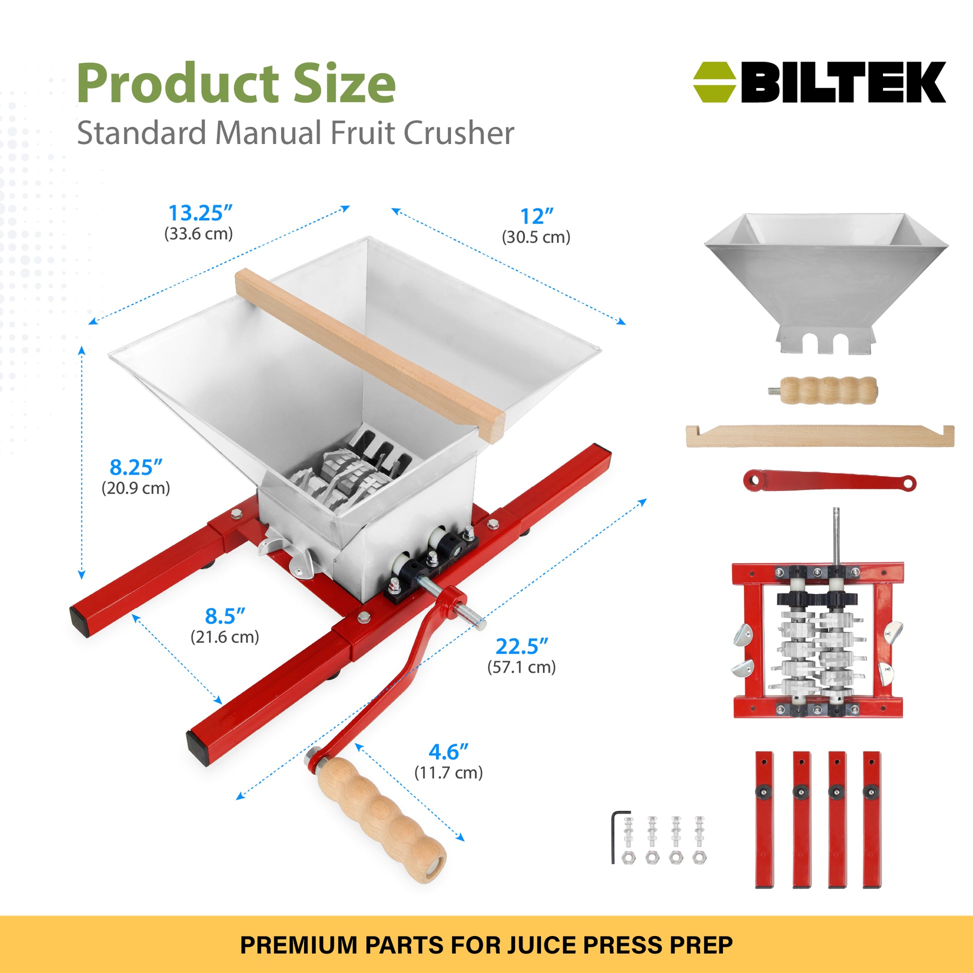Illustrative example of fruit grinding machine from Google Search