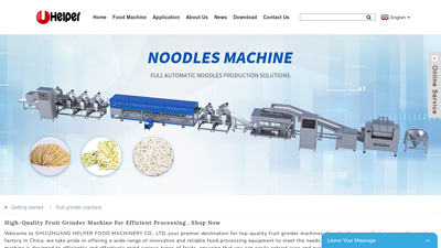 High-Quality Fruit Grinder Machine for Efficient Processing , Shop Now