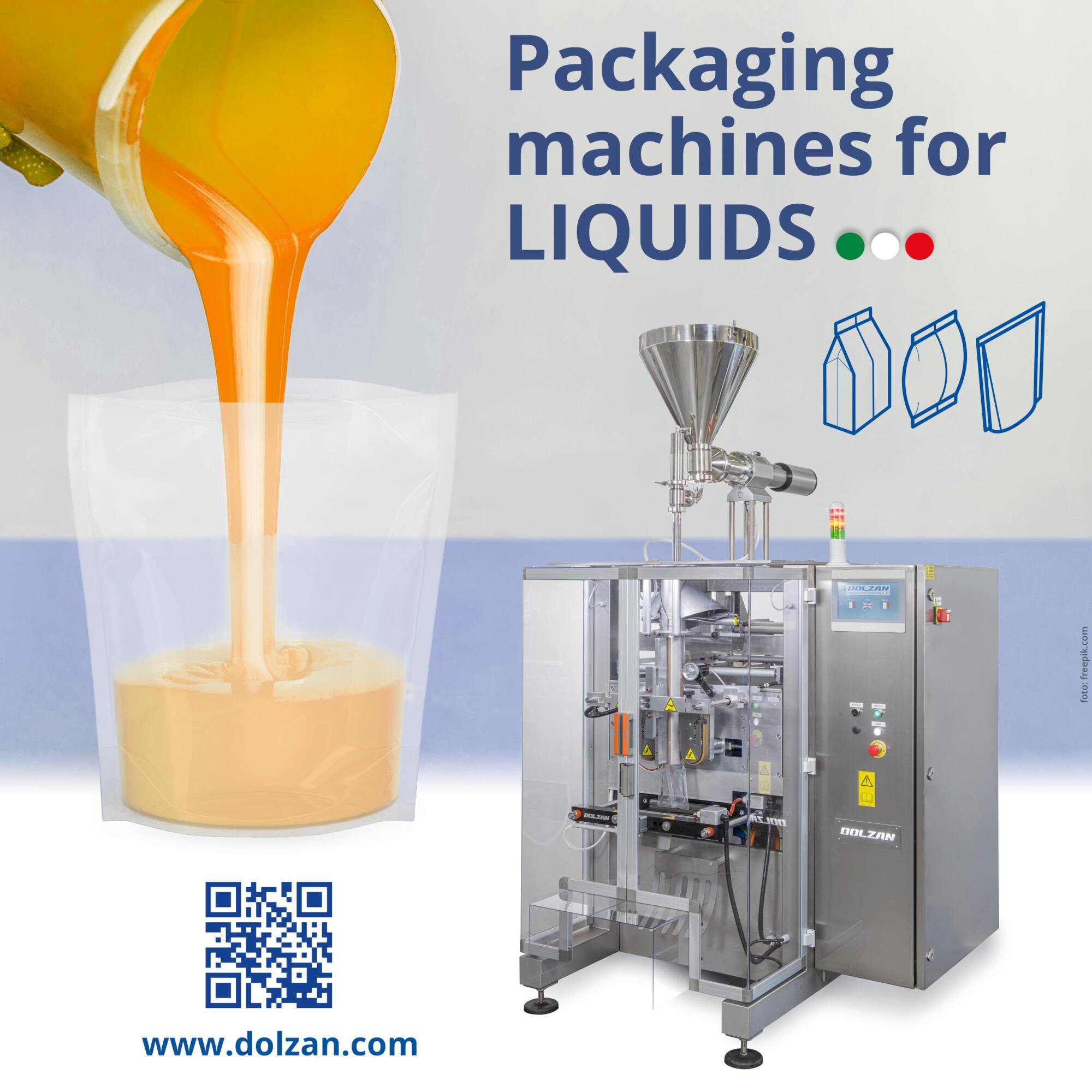 Illustrative example of liquid packing machine from Google Search