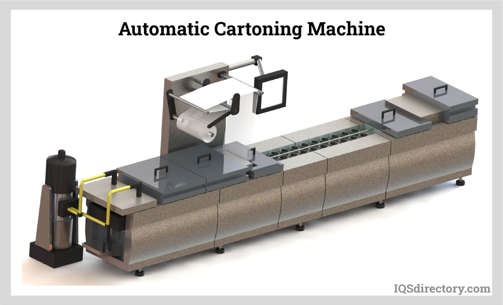 Illustrative example of machinery for packaging from Google Search