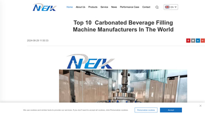 Top 10 carbonated beverage filling machine Manufacturers in the ...