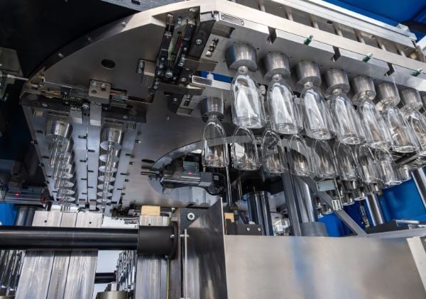 Illustrative example of pet bottle blowing machines from Google Search