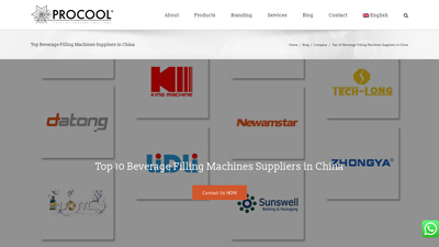 #1 List: Top Beverage Filling Machines in China [2025]