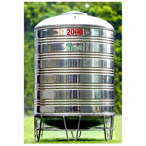 Illustrative example of steel water tank 2000 ltr price from Google Search