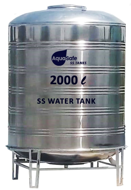 Illustrative example of steel water tank 2000 ltr price from Google Search